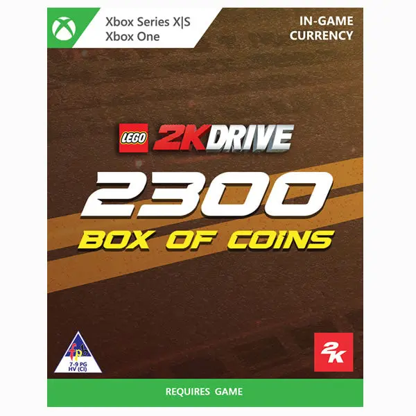 Lego 2K Drive Box Of 2300 Coins Xbox One/Series X|S 1