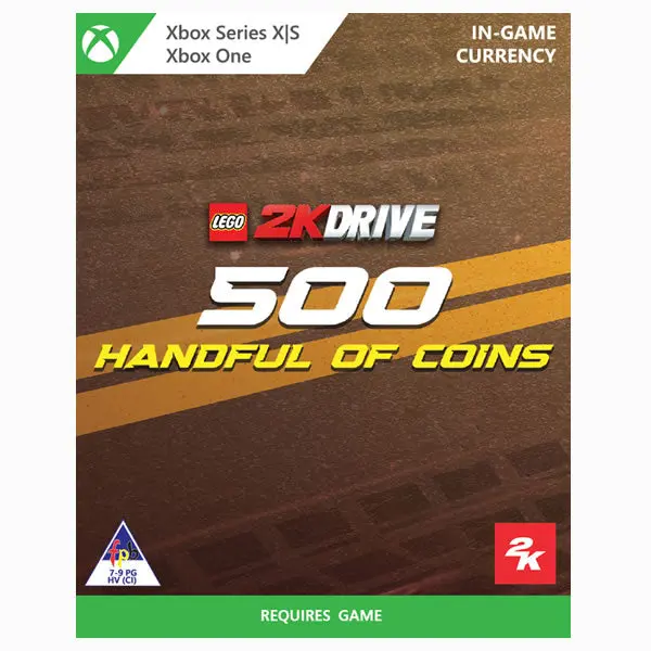 Lego 2K Drive Handful 500 Coins Xbox One/Series X|S 1