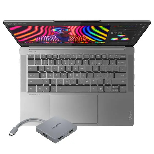 Lenovo | Yoga Pro 7 | 14.5" 3K Oled Touch | Core Ultra7 Ai | 32Gb Lddr5 | 1Tb Ssd - Luna Grey 1