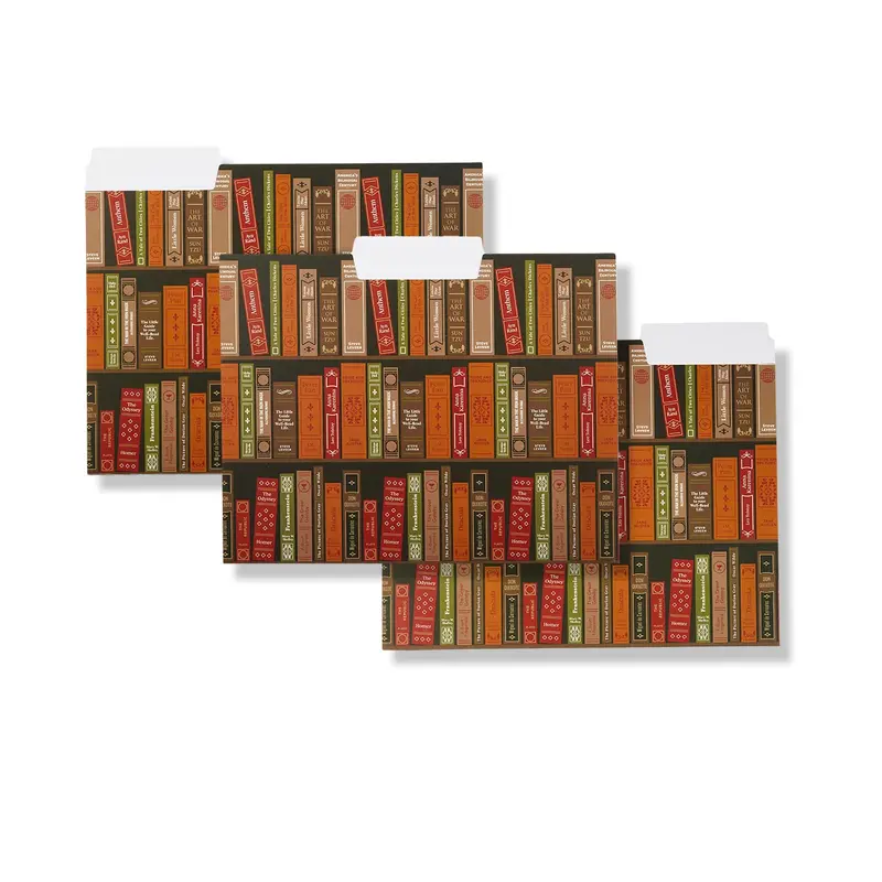 Levenger Library File Folders (Set Of 6) 1