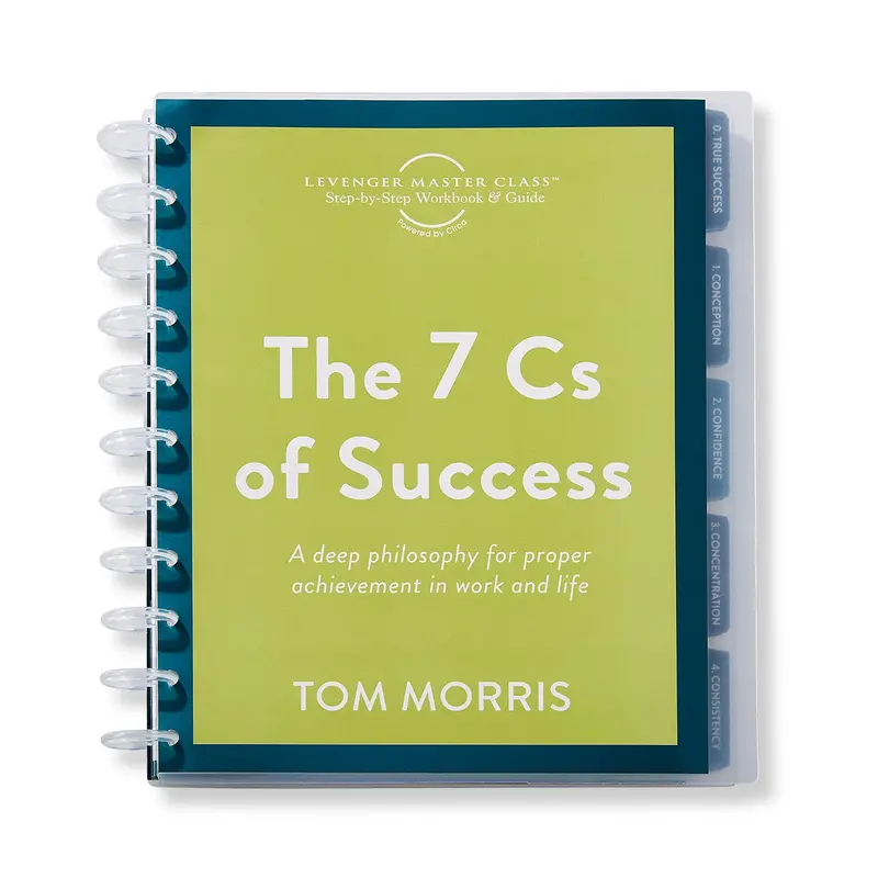 Levenger Master Class The 7 Cs Of Success Circa Workbook 1