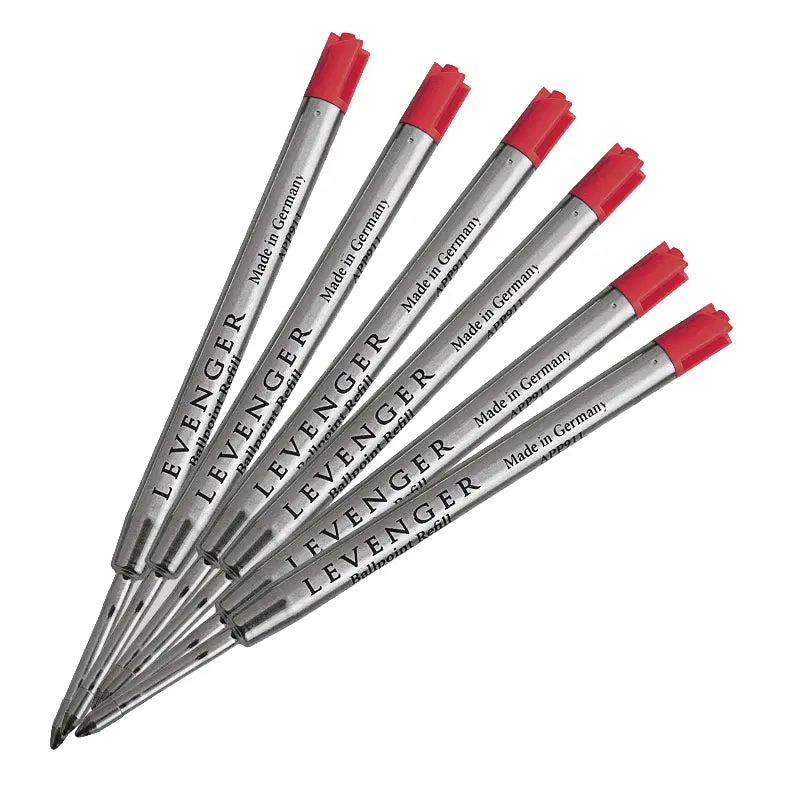 Levenger Standard Ballpoint Refills (6-Pack)
