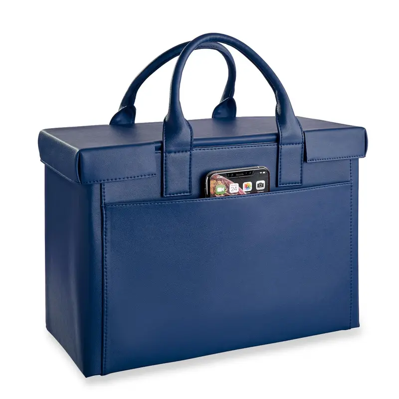 Levtex Portable File Tote With Lid 3
