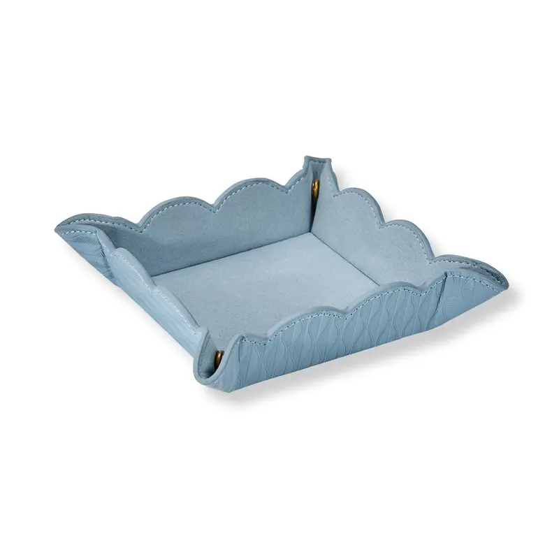 Levtex Scalloped Snap Tray 1