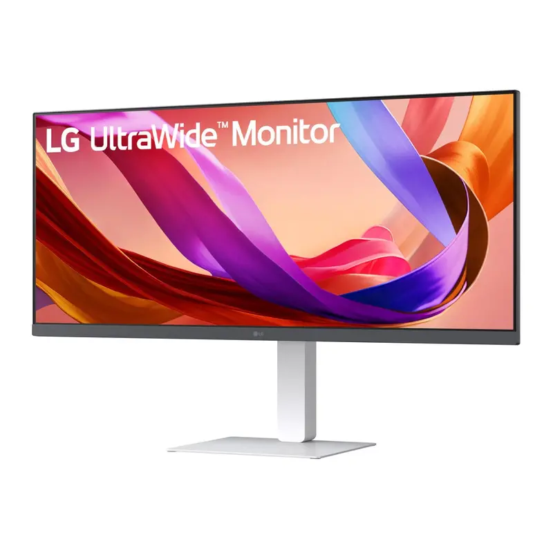 Lg Ultrawide 34" Fhd Ips White Monitor 100Hz Usb-C Incl Speaker 1