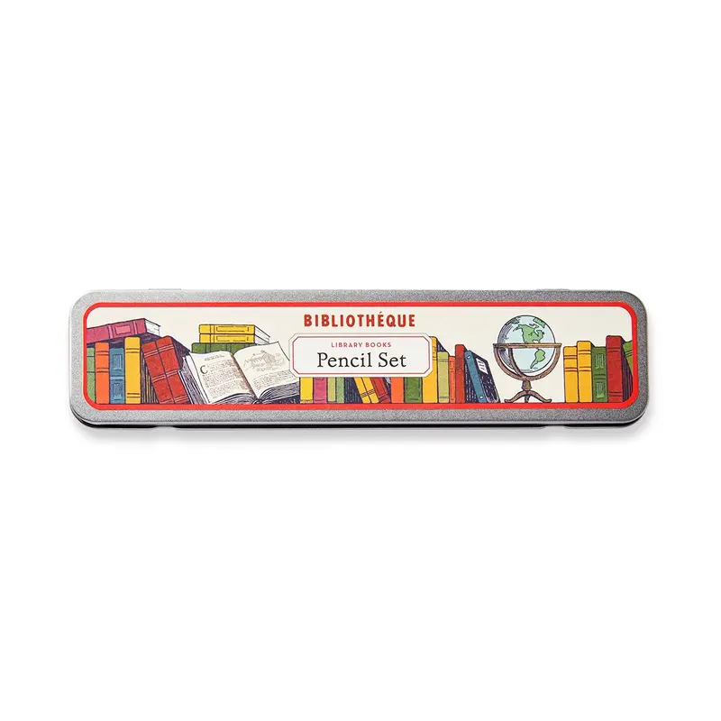 Library Books Pencils (Set Of 10) 1