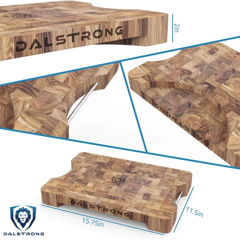 Lionswood Teak Cutting Board | Medium Size | Dalstrong © 2