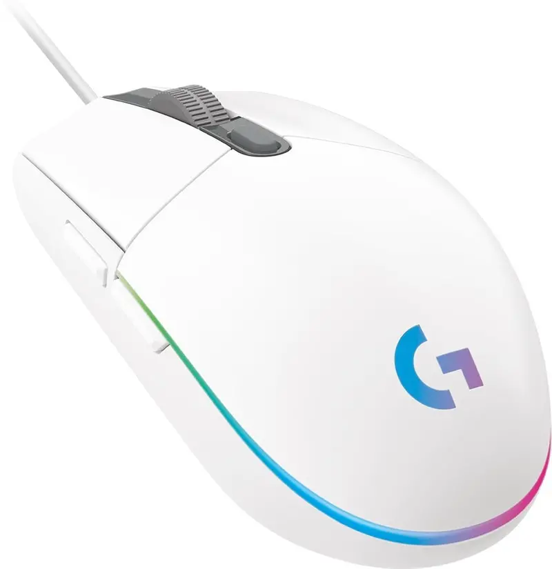 Logitech G102 Lightsync Wired Gaming Mouse - White 1