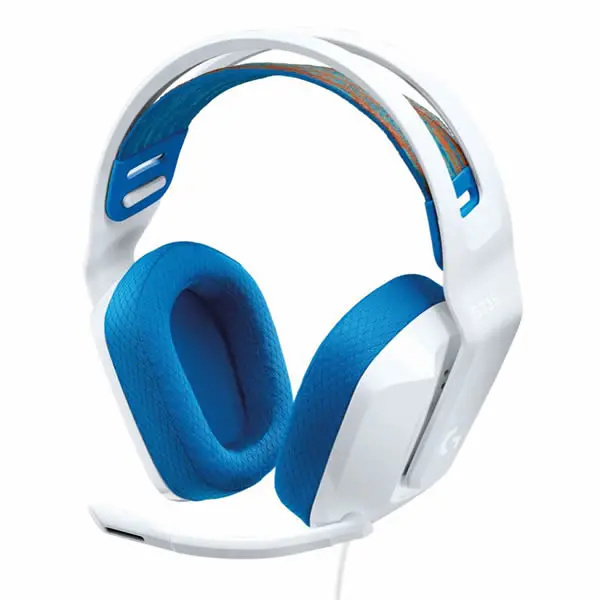 Logitech G335 Wired Gaming Headset - White 1