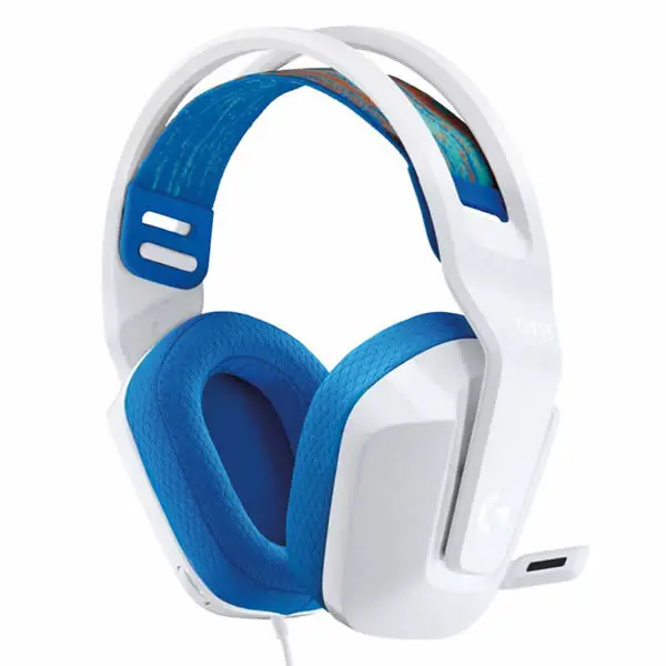 Logitech G335 Wired Gaming Headset - White 2