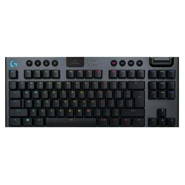 Logitech G915 Tkl Tenkeyless Lightspeed Wireless Rgb Mechanical Gaming Keyboard - Carbon 1