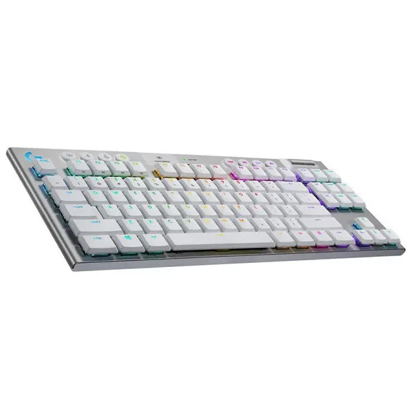 Logitech G915 Tkl Tenkeyless Lightspeed Wireless Rgb Mechanical Gaming Keyboard - White 2