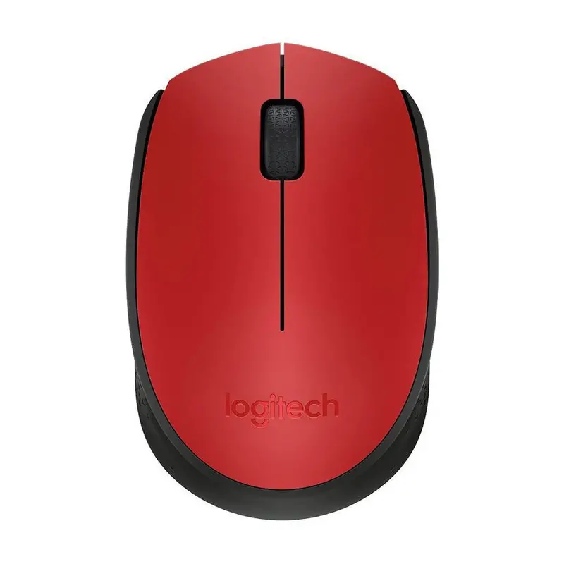 Logitech M171 Red Wireless Mouse 1