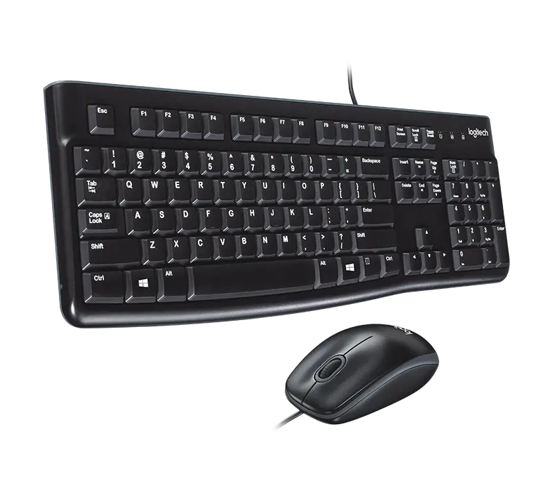 Logitech Mk120 Wired Combo 1
