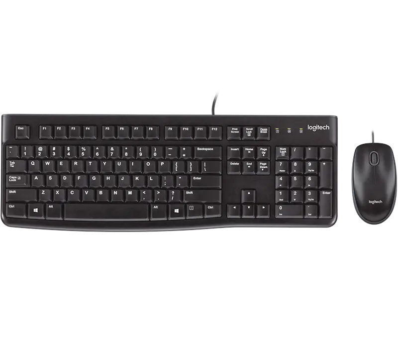 Logitech Mk120 Wired Combo 2