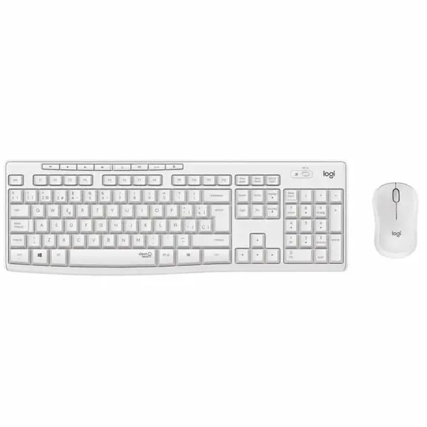 Logitech Mk295 Silent Wireless Combo - White 2