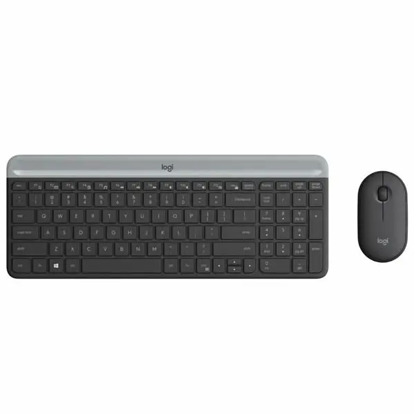 Logitech Mk470 Slim Wireless Combo - Graphite 1