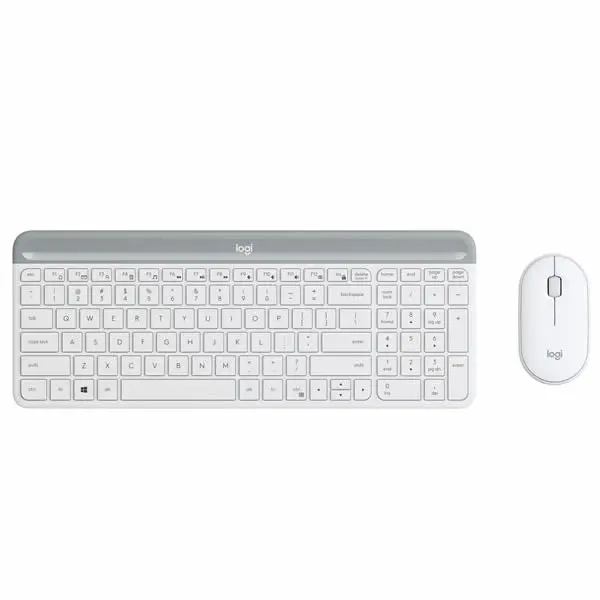 Logitech Mk470 Slim Wireless Combo - Off White 1