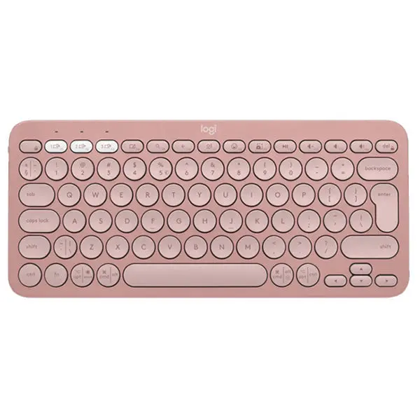 Logitech Pebble Keys 2 K380s Bt Keyboard - Rose 1