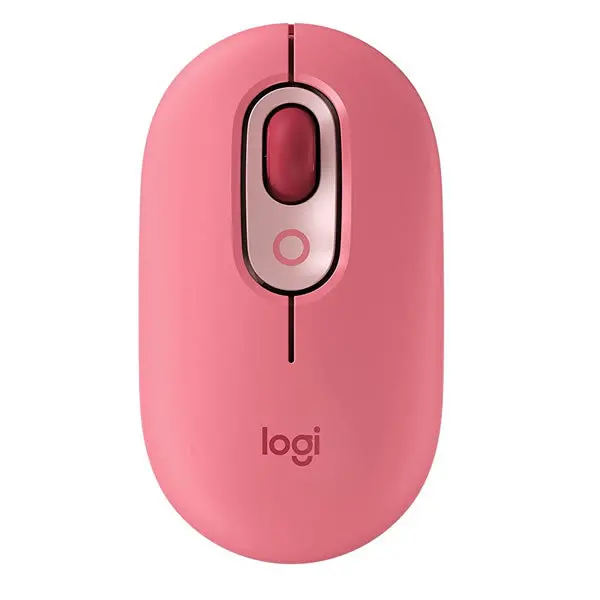 Logitech Pop Mouse Wireless Mouse With Customizable Emoji - Heartbreaker 1
