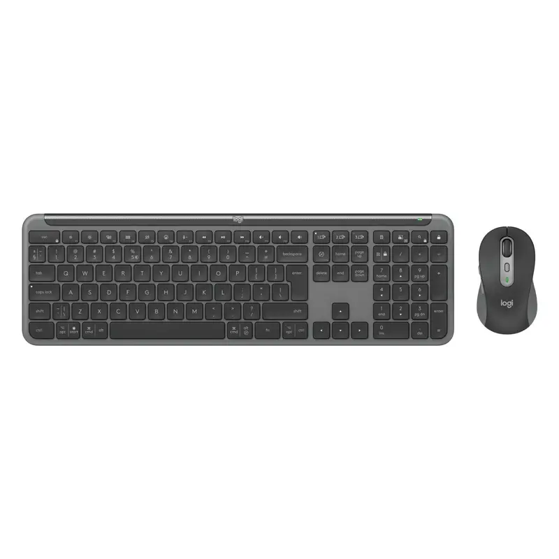 Logitech  Signature Slim Mk950 Graphite Wireless Keyboard & Mouse Combo 1