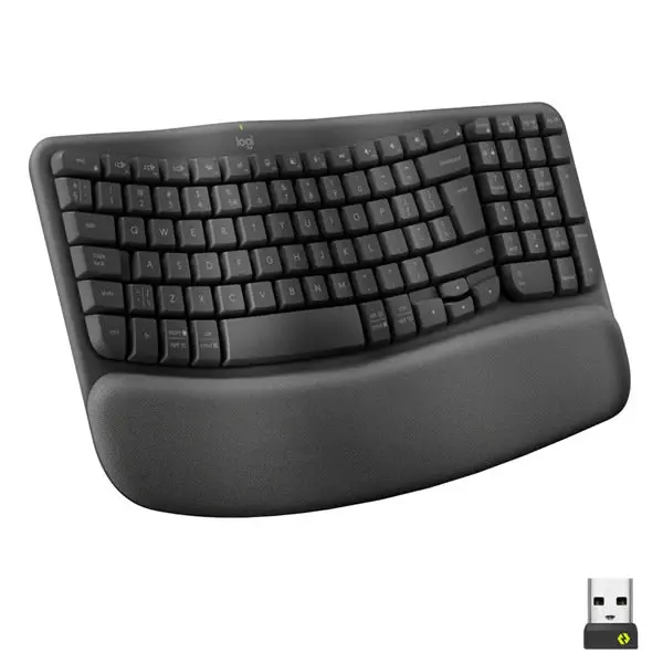 Logitech Wave Keys Ergonomic Wireless Keyboard 1