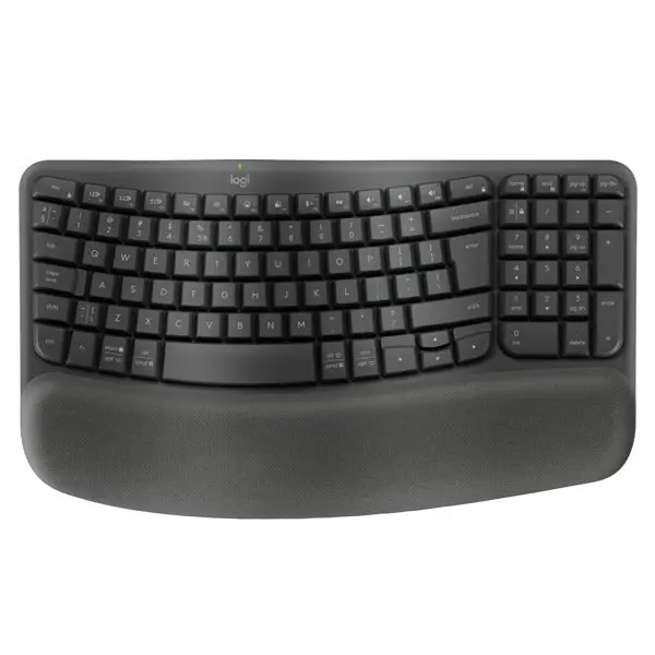 Logitech Wave Keys Ergonomic Wireless Keyboard 2