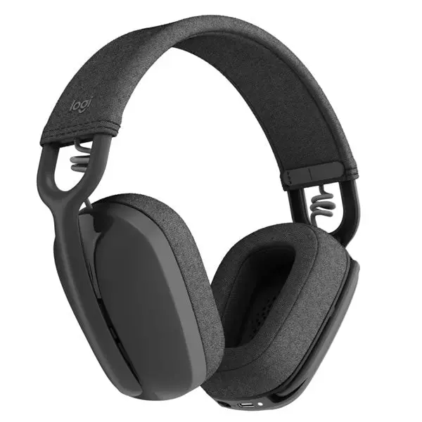 Logitech Zone Vibe 100 Wireless Over Ear Headphones - Graphite 2