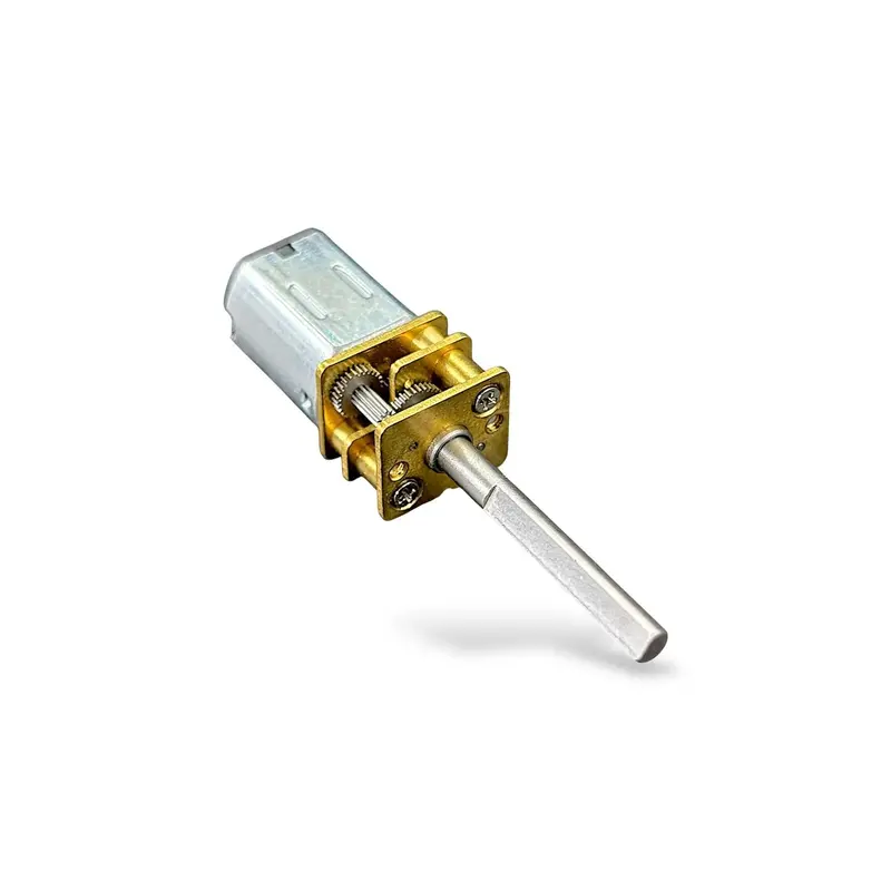 Long Shaft Ga12-N20 D-Shaped / N20 Dc Geared Motor / Metal Body 1