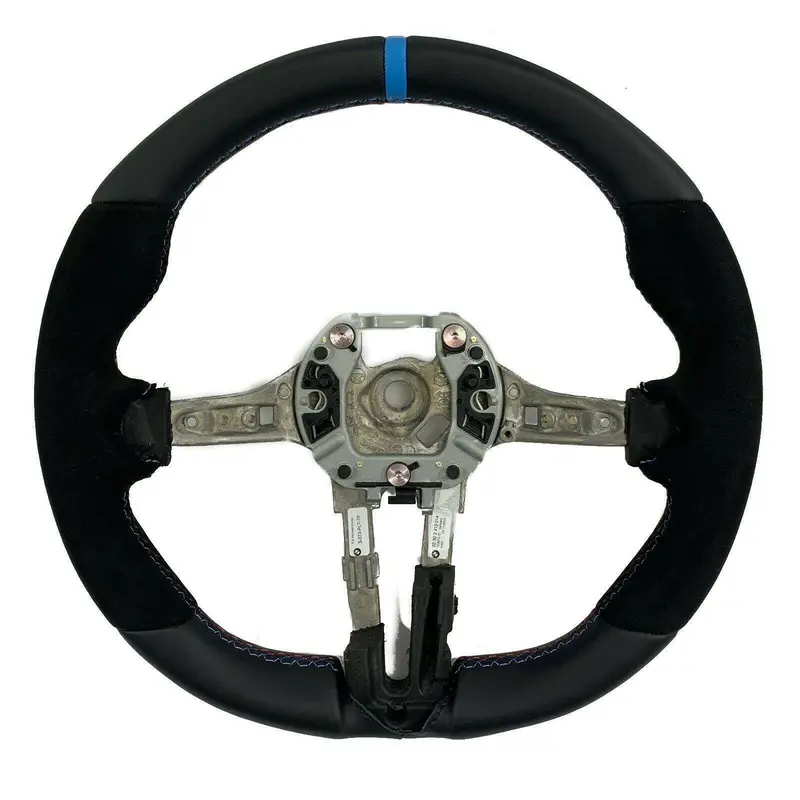 M Performance Alcantara Steering Wheel For Bmw M Vehicles (2014-2021, F80 F82 F87) 1