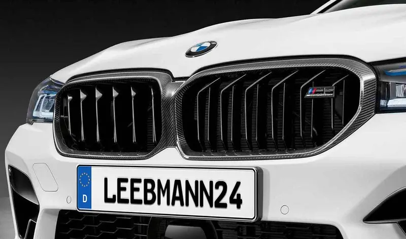 M Performance Carbon Fibre Front Grille For Bmw M5 Lci (2020-2023, F90) 2
