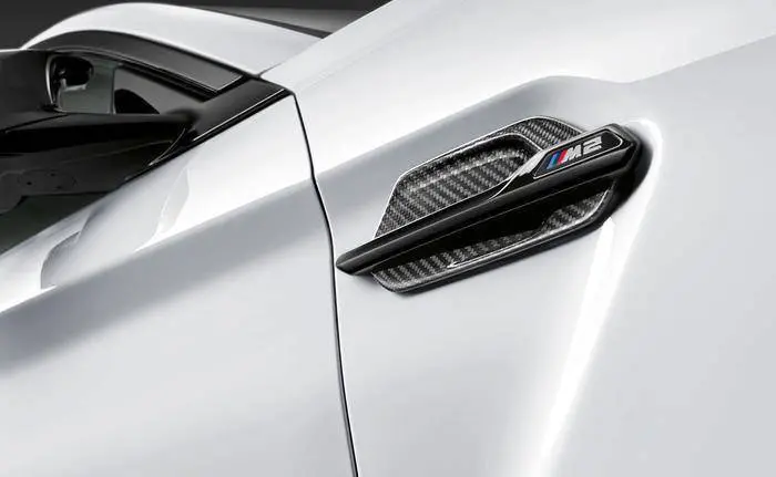 M Performance Carbon Fibre Side Fender Trims For Bmw M2 & M2 Competition (2015-2021, F87) 2