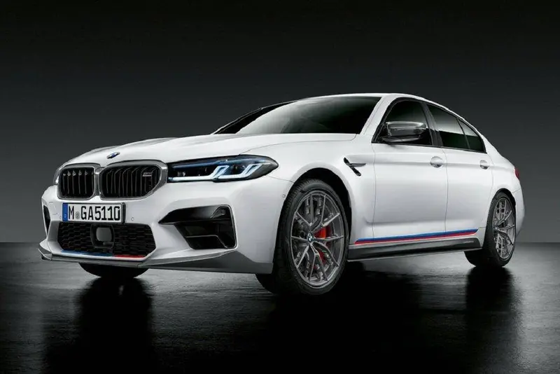 M Performance Front Side Splitters For Bmw M5 Lci (2020-2023, F90) 2