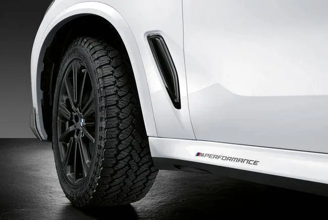 M Performance Frozen Black Side Sills Stickers Set For Bmw X5 (2018+, G05) 1