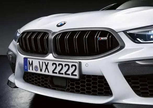 M Performance Kidney Grille For Bmw M8 (2019+, F91 F92 F93) 1
