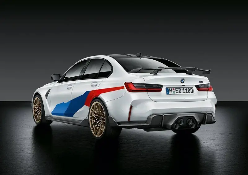 M Performance Rear Winglets For Bmw M3 (2021+, G80 G81) 2