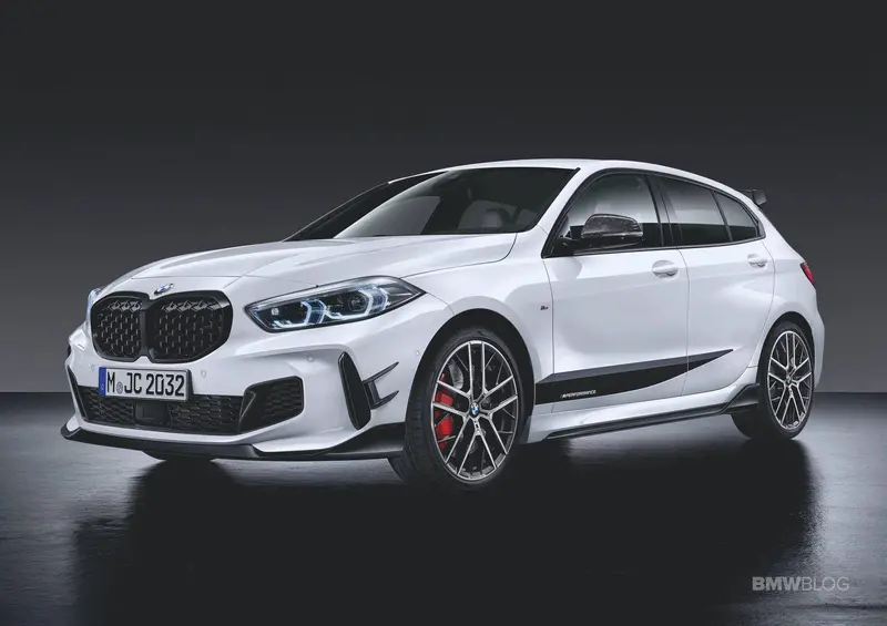 M Performance Side Skirts For Bmw 1 Series & M135i (2019-2024, F40) 2