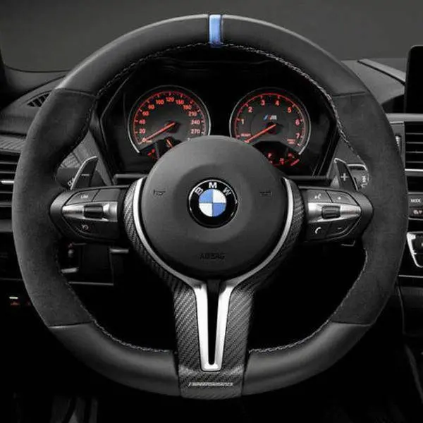 M Performance Steering Wheel Trim For Bmw M Vehicles (2014-2021, F80 F82 F87) 2