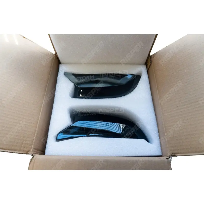 M Style Mirror Covers In Gloss Black For Bmw G Series Gxx 2