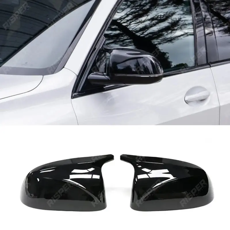 M Style Mirror Covers In Gloss Black For Bmw X5 X6 X7 X3 G05/G06/G07/G01 1