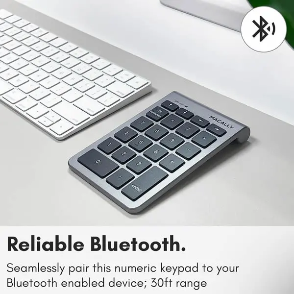 Macally Bluetooth Numeric Keypad 2