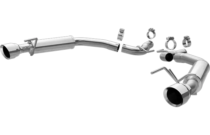 Magnaflow Axle Back Competition Stainless Exhaust System 2015-2023 Ford Mustang 4 Cylinder Ecoboost 2.3L / Mustang V6 3.7L 1