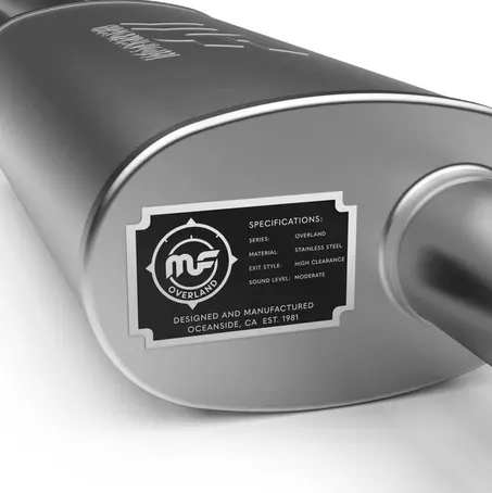 Magnaflow Overland Series Cat Back Exhaust System 2024 Toyota Land Cruiser 2