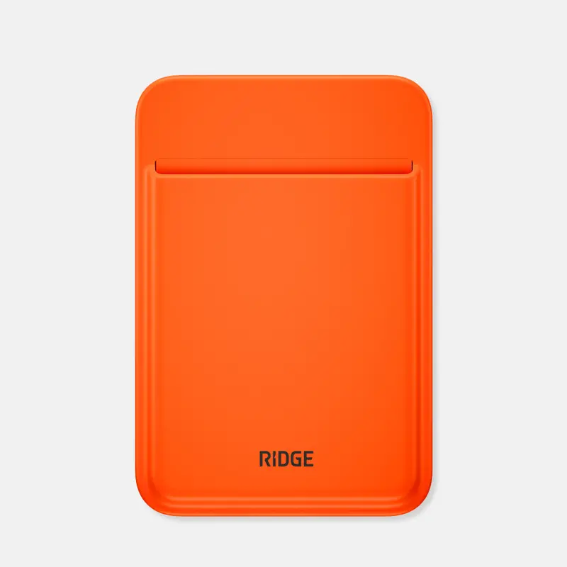 Magsafe Cardholder - Basecamp Orange 1