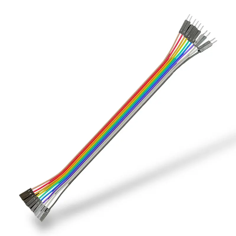 Male To Female Jumper Wire Pack Of 10 | Breadboard Connecting Cables For Arduino, Raspberry Pi & Diy Electronics 1