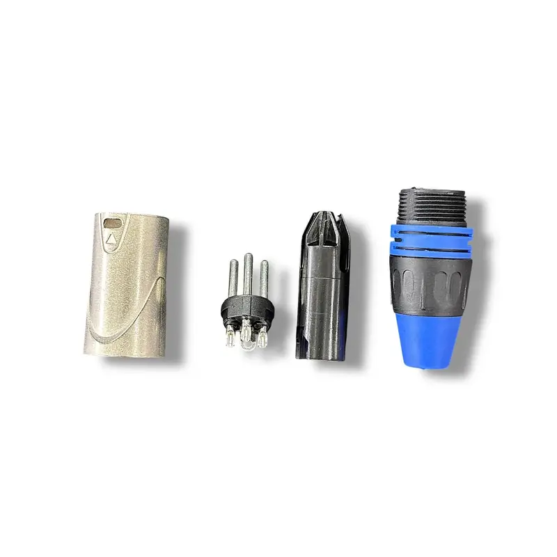 Male Xlr Connector 3 Pin | Mic Audio Microphone Cable Connector For Mixer, Amplifier & Studio Equipment 2