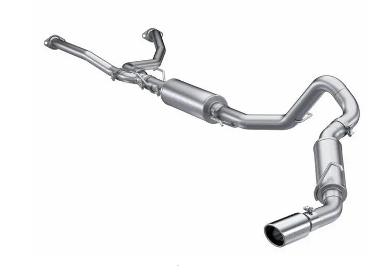 Mbrp Armor Pro 3" Cat-Back Exhaust Kit, 2022-2024 Toyota Tundra 3.5L, Single Side Exit, T304 Stainless Steel (2.5" Lead Pipes) 1