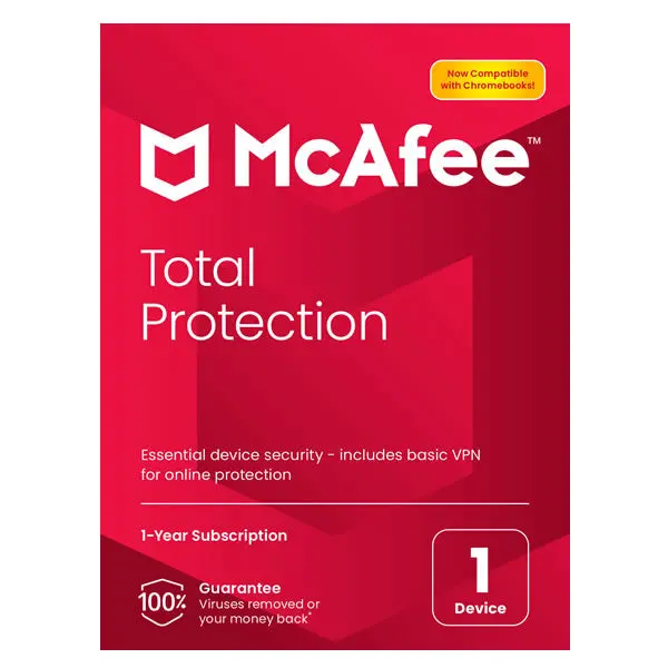 Mcafee Total Protection 01-Device 1 Year 1