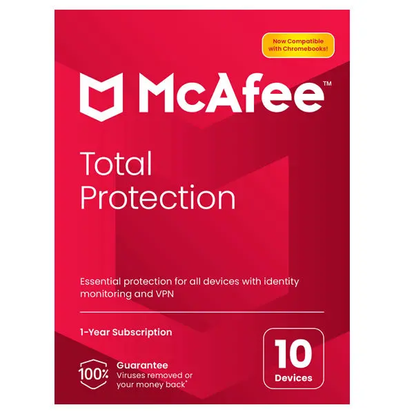 Mcafee Total Protection 10-Device 1 Year 1