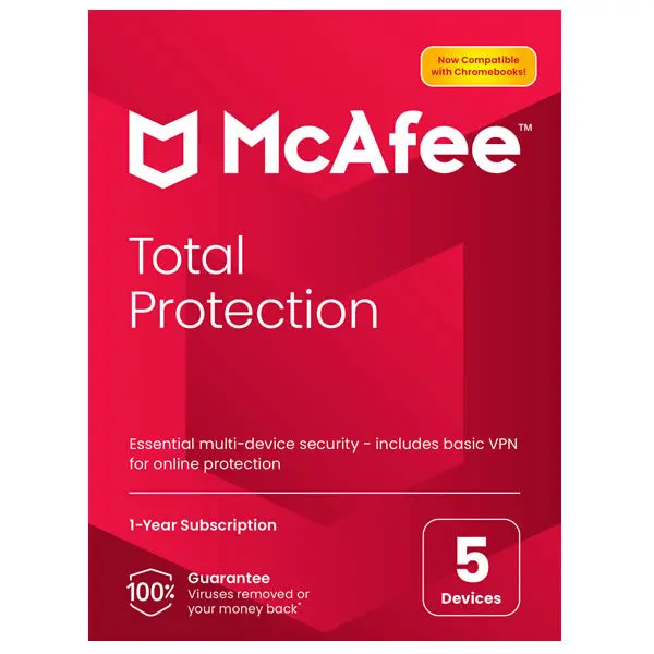 Mcafee Total Protection 5-Device  1 Year 1